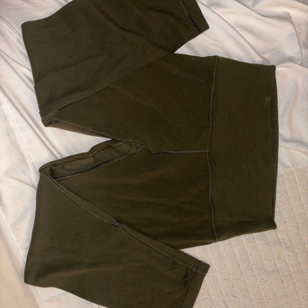 Olive Green Leggings